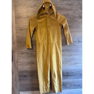 Pokemon Eeve Halloween Costume sz S 4-6 yrs Evolution Bodysuit with Hoodie